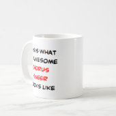 Chorsängerin, phantastisch kaffeetasse (Vorderseite Links)
