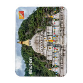 Chorten Kora - Ostbhutan, Himalaya, Asien Magnet (Vertikal)