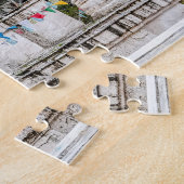 Chorten Kora - Ostbhutan, Himalaya, Asien Puzzle (Seite)