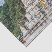 Chorten Kora - Ostbhutan, Himalaya, Asien Seidenpapier (Ausschnitt)