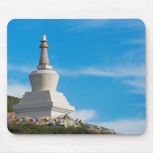 Chorten of Tagong Kloster Mousepad (Vorne)