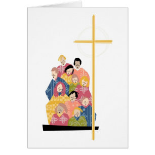 Chortraining in farbenfrohen Gewändern