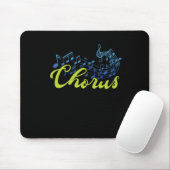 Chorus Choir Notes Leiter Chormusik Geschenk Mousepad (Mit Mouse)