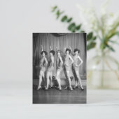 Chorus Girls, 1927 Postkarte (Stehend Vorderseite)