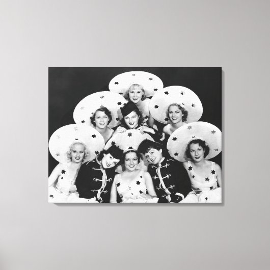 Chorus Girls Group Canvas Print - 1706461.jpg Leinwanddruck (Vorderseite)