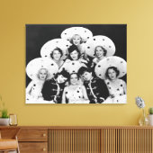 Chorus Girls Group Canvas Print - 1706461.jpg Leinwanddruck (Insitu (Wohnzimmer))