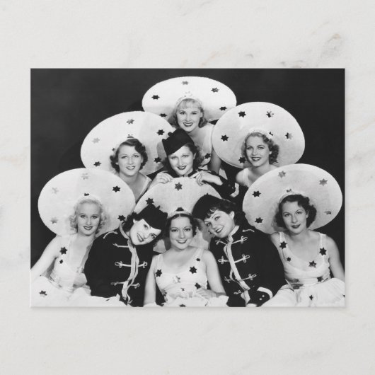 Chorus Girls Group Postcard - 1706461.jpg Postkarte (Vorderseite)