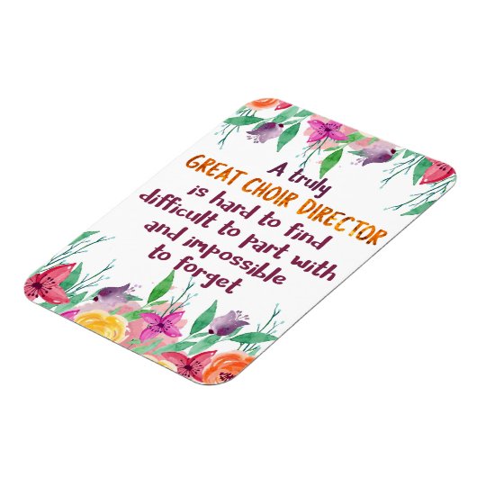 Chorus-Lehrer-Geschenk des Chordirektors Magnet (Linke Seite)