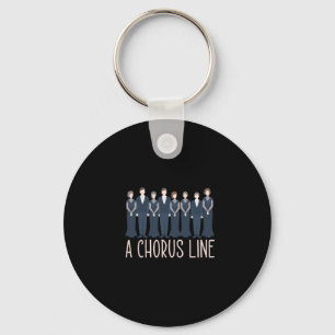 Chorus Line Chorgesang Chormusik Geschenk Schlüsselanhänger