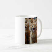 Chorus Niedlich Kittens - Adorable Feline Artwork Kaffeetasse (VorderseiteRechts)