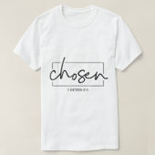 Chosen 1 Peter 29 Bible Verse Niedlich Spiritual C T-Shirt (Design vorne)