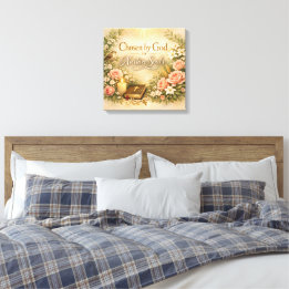 Chosen by God to Nurture Souls Mothers Day Canvas Leinwanddruck