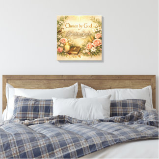 Chosen by God to Nurture Souls Mothers Day Canvas Leinwanddruck
