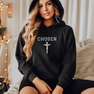 Chosen Hoodie Christlich Sweatshirt Faith Based