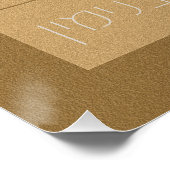 Choshen Mishpat - der biblische Priesterbrustplat Poster (Ecke)