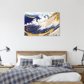 Choshi in der Provinz Simosa von Hokusai Leinwanddruck (Insitu (Schlafzimmer))