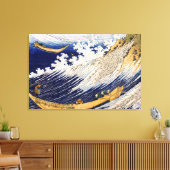 Choshi in der Provinz Simosa von Hokusai Leinwanddruck (Insitu (Wohnzimmer))