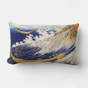 Choshi in der Provinz Simosa von Hokusai Lendenkissen