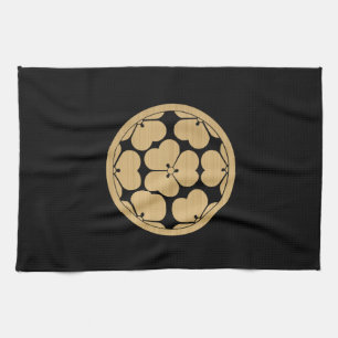 Chosokabe Montag japanischer Samuraiclan Geschirrtuch