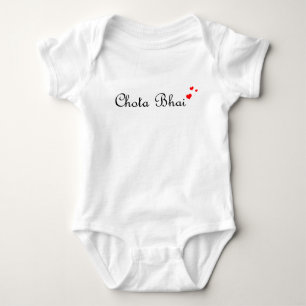 Chota Bhai Little Brother Desi Urdu Hindi Baby Strampler