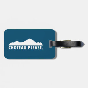 Choteau Montana Bitte Gepäckanhänger