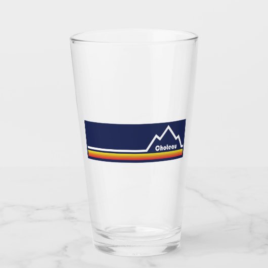 Choteau Montana Glas (Vorderseite)