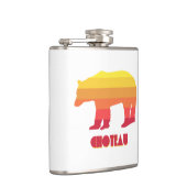 Choteau Montana Rainbow Bear Flachmann (Rechts)