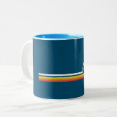 Choteau Montana Zweifarbige Tasse (Vorderseite Links)