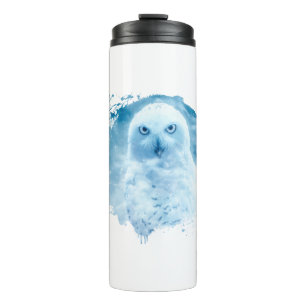 Chouette Oiseau Animal Vie Sauvage Forêt Nature Thermosbecher