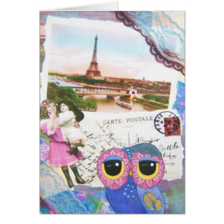 Chouette Owl Goes To Paris