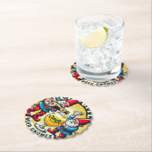 Chouffe Beer Gnomes Theme Design Untersetzer (Vor Ort)