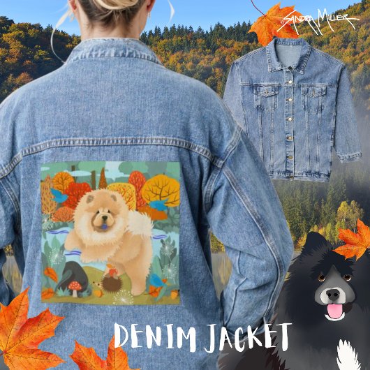 CHOW & BLUEBIRDS Denim Jacket Jeansjacke