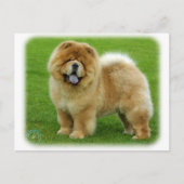 Chow Chow 9B008D-06 Postkarte (Vorderseite)
