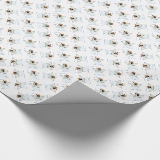 Chow Chow Angel Geschenkpapier (Ecke)