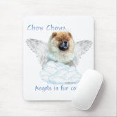 Chow Chow Angel Mousepad (Mit Mouse)