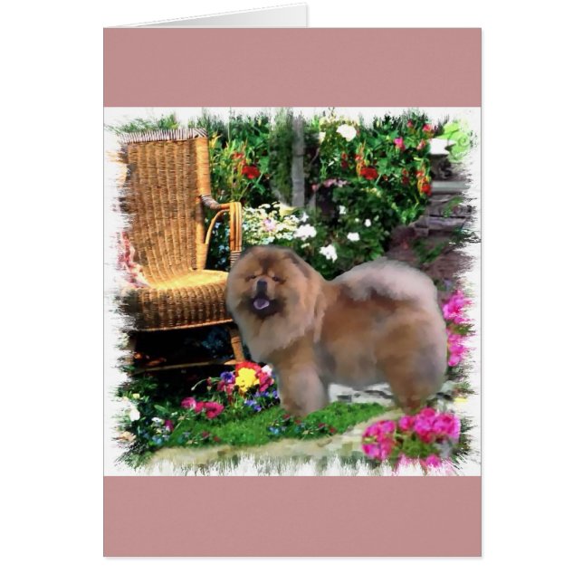 Chow Chow Art Geschenke (Vorne)