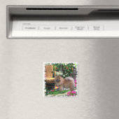 Chow Chow Art Geschenke Magnet (In Situ (Geschirrspüler))