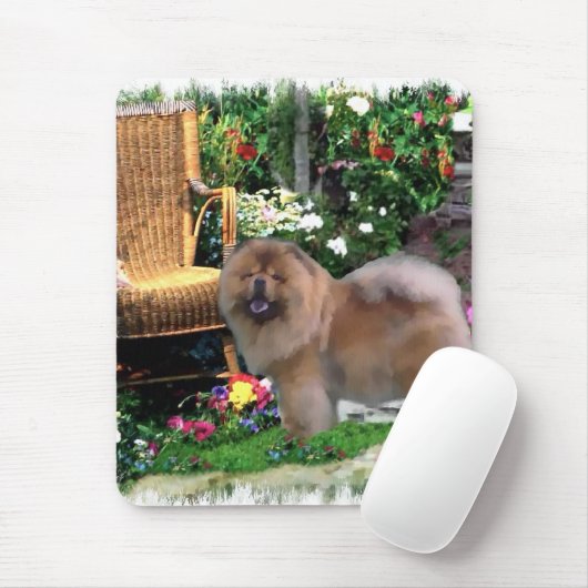 Chow Chow Art Geschenke Mousepad (Mit Mouse)