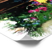 Chow Chow Art Geschenke Poster (Ecke)