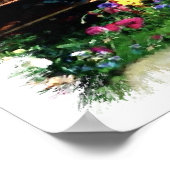 Chow Chow Art Geschenke Poster (Ecke)