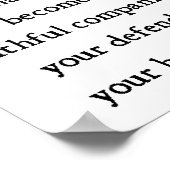 Chow Chow Art Poster (Ecke)