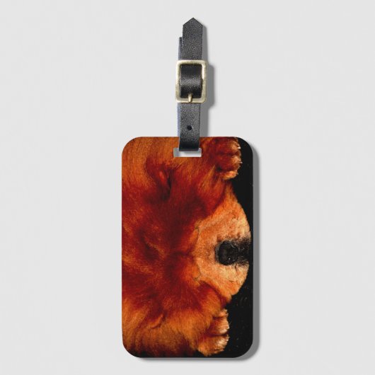 Chow Chow bc ltcn Gepäckanhänger (Vorderseite Vertikal)