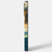 Chow Chow Beach Surfen Malerei Case-Mate iPhone Hülle (Rückseite / Links)