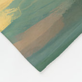 Chow Chow Beach Surfen Malerei Fleecedecke (Ecke)