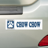 Chow-Chow-Blau Autoaufkleber (Auf Auto)