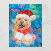 Chow Chow Breed Hund Weihnachten (Vorderseite)