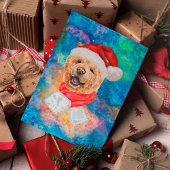 Chow Chow Breed Hund Weihnachten
