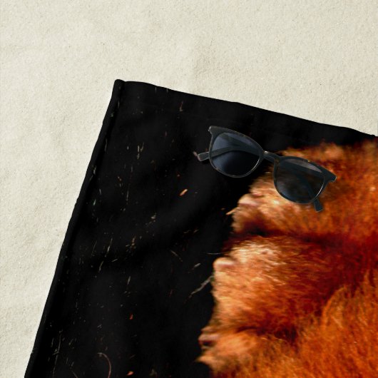 Chow-Chow-btcm Strandtuch (Beispiel)