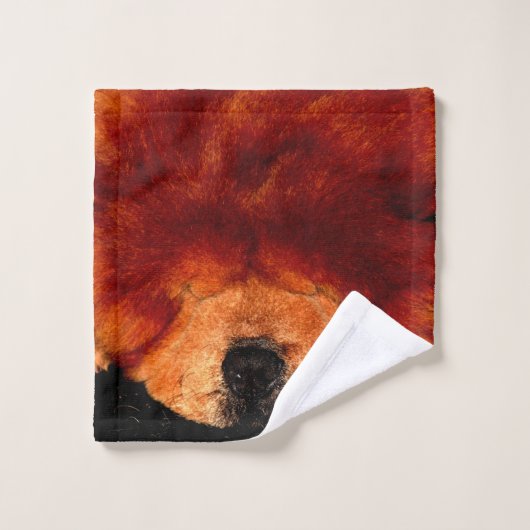 Chow Chow btcna Badhandtuch Set (Waschlappen)