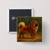 Chow Chow Button (Vorne & Hinten)